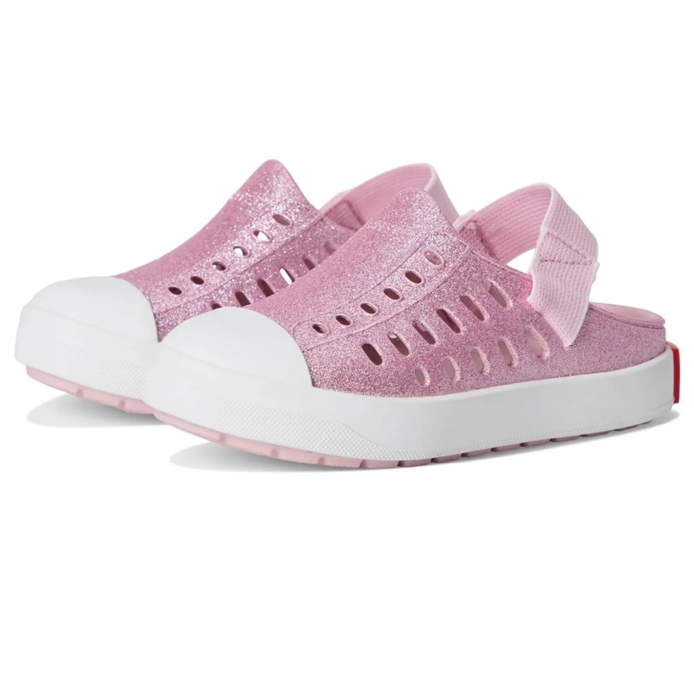 NWT Hunter Pink Glitter Jaime sling back sz 5 (baby/toddler)